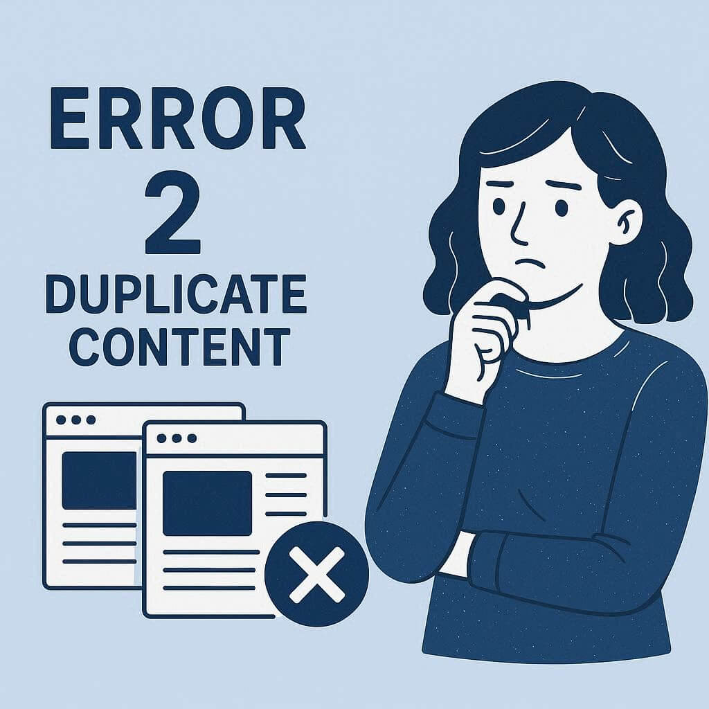 02-Baptiste Miseray - Consultant SEO - erreur numero 2 - contenu duplique-duplicate content